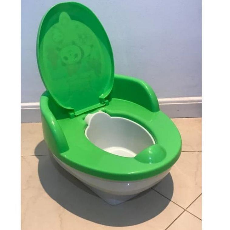 Green Leaf 5109 Pispot Anak Duduk Wc Jongkok / Potty Training Seat / Closet Duduk Anak 1.5 Liter