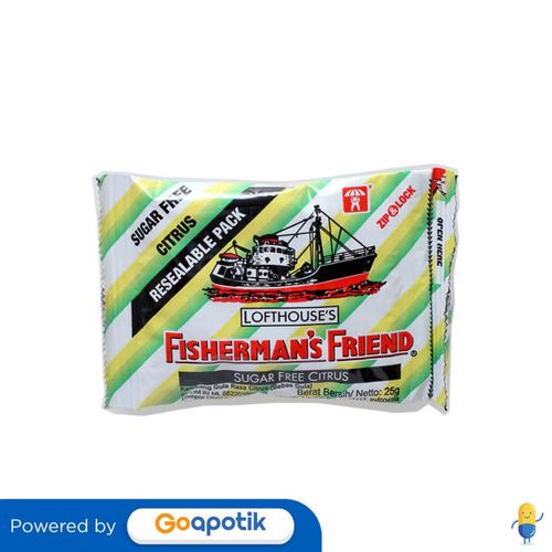 

FISHERMAN'S FRIEND RASA CITRUS SUGAR FREE