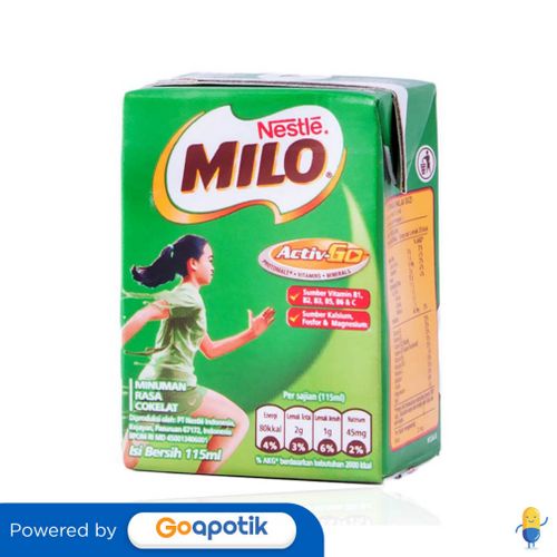 

MILO ACTIV GO UHT 115 ML TETRAPACK