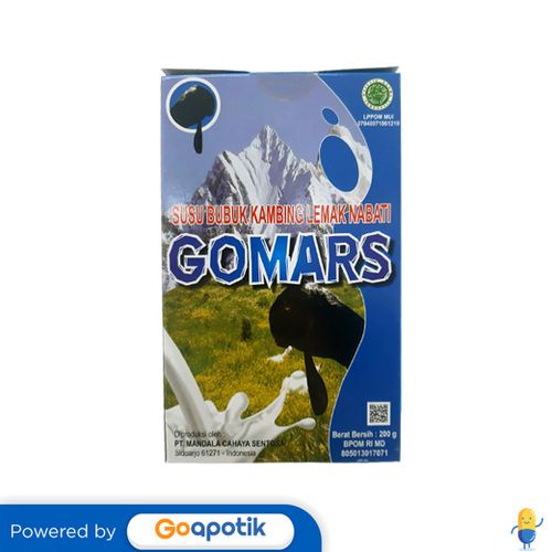 

GOMARS SUSU KAMBING LEMAK NABATI 200 GRAM BOX