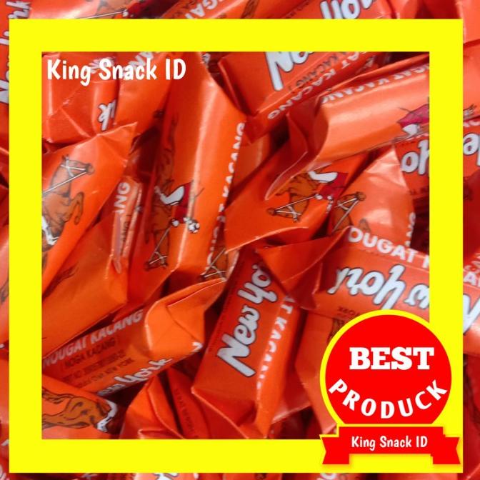

500 GR PERMEN KACANG NEW YORK / PERMEN SUSU KACANG JADUL / PERMEN KUDA