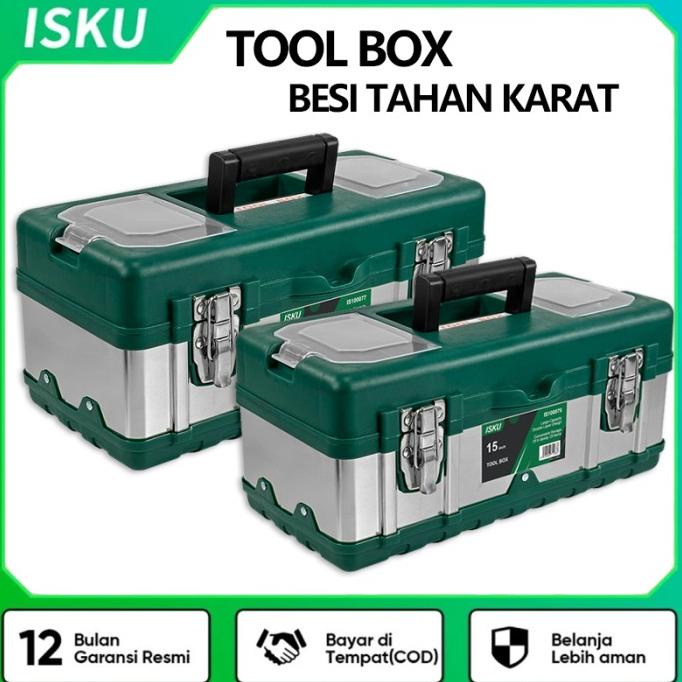 ISKU Tool bag Besar 18 Inch Tool box 17 inch 19 inch Kotak Perkakas