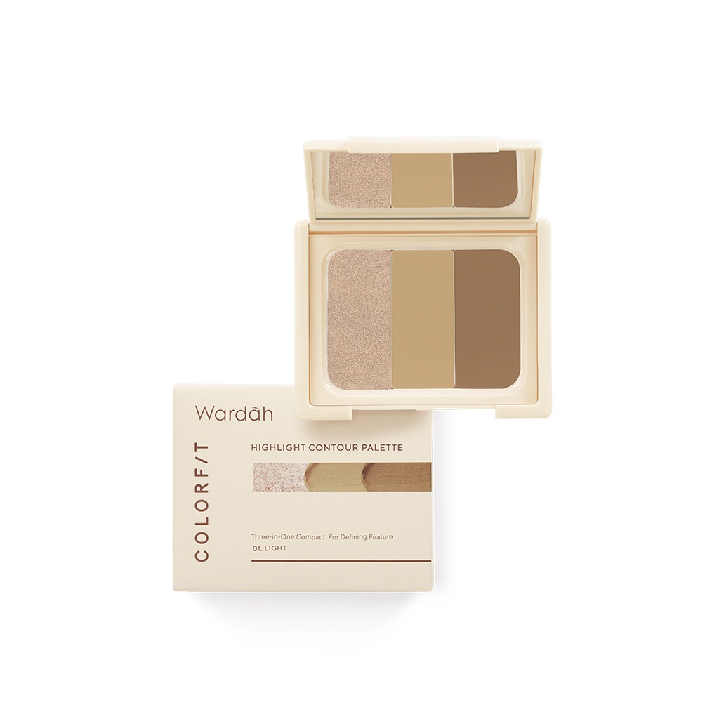 Wardah Colorfit Highlight Contour Palette 106986775