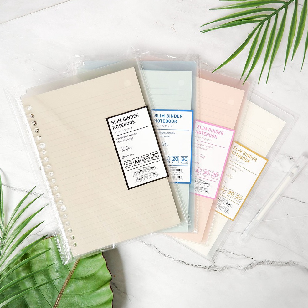 

[WVI] BINDER B5 - A5 / Binder Transparan B5-A5 / FILE BINDER / organizer Panmomo Slim File Binder Notebook 8495