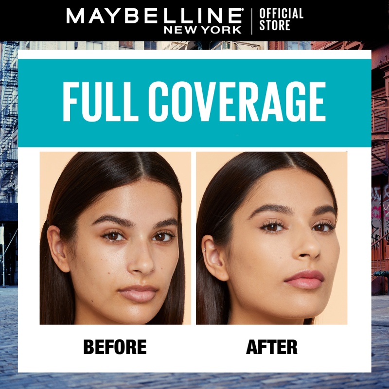 Maybelline Fit Me Matte + Poreless Liquid Foundation Make Up 30ml Makeup Ringan Full Coverage 16 Jam Oil Control Superstay Matte Vinyl Ink Image 2