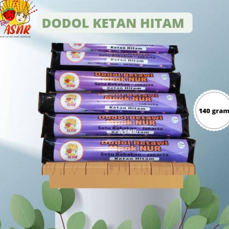 

GSFR1366 ✓ Dodol Ketan Hitam Betawi Mpok Nur