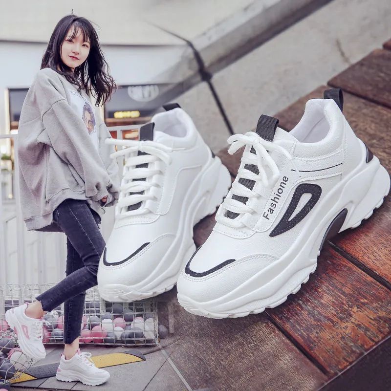 Sepatu Sneakers Wanita Putih Kerja Sekolah Korea Kekinian PromoJAS 13 sepatu wanita fashione korea/t