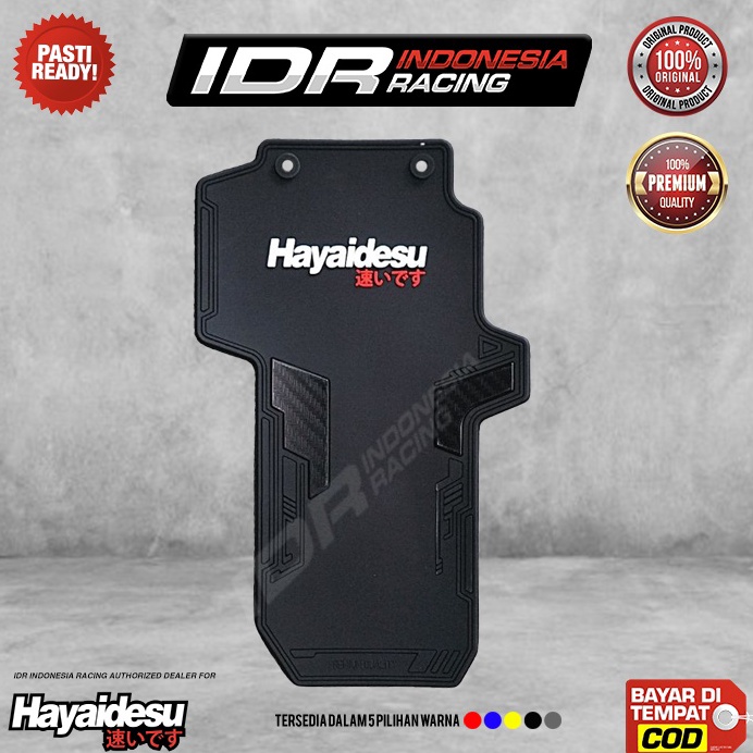 PALING LARIS Hayaidesu Penahan Lumpur KLX 150 (2009 - 2015) Mudflap Kawasaki Aksesoris Variasi