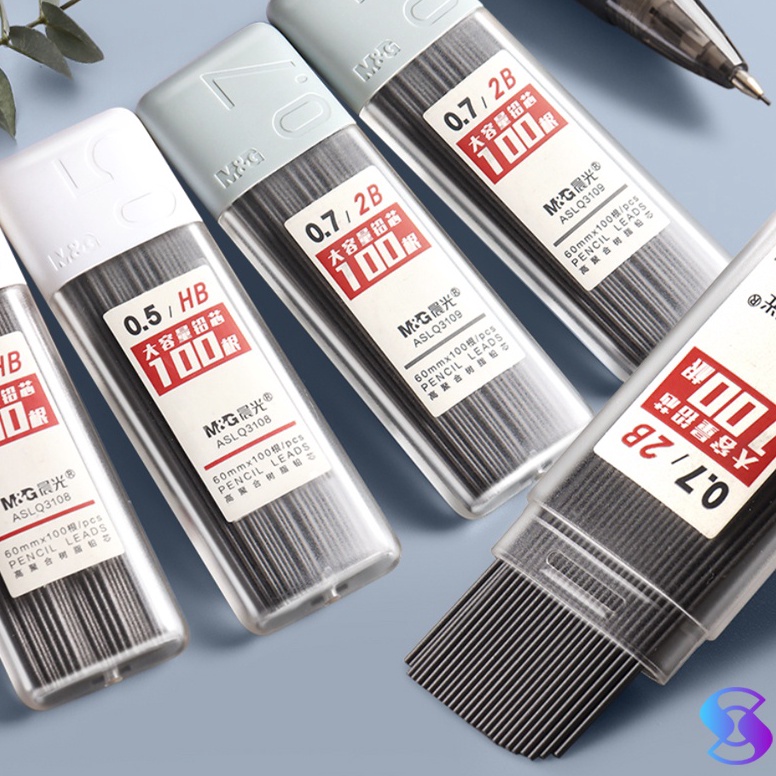 

9.9 Promo >> Pensil refill mechanical pencil refill isi ulang pensil mekanik 0.5mm/0.7mm-Suning Mall