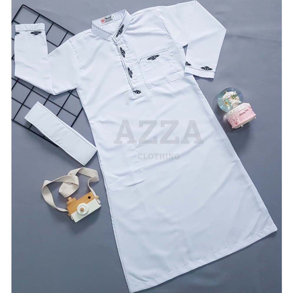 Sale.. Gamis Putih Anak Laki-Laki , Jubah Koko Anak Laki Laki
