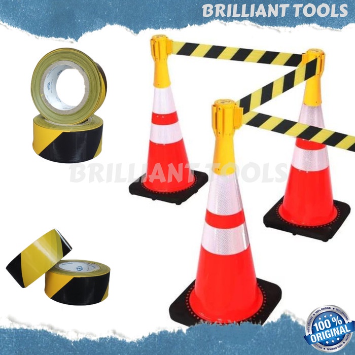 Police Line Tape 2"X300M/ Safety Line Tape 2"X300M/ Barikade Tape Line Berkualitas