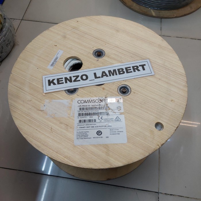 Terlaris Kabel Lan Ftp Amp Commscope Cat 6A / Stp Amp Cat6A / Commscope Cat 6A