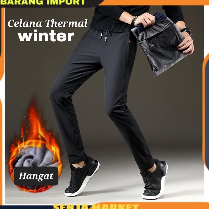 CELANA WINTER MUSIM DINGIN LONGJOHN THERMAL TEBAL HANGAT IMPORT PRIA