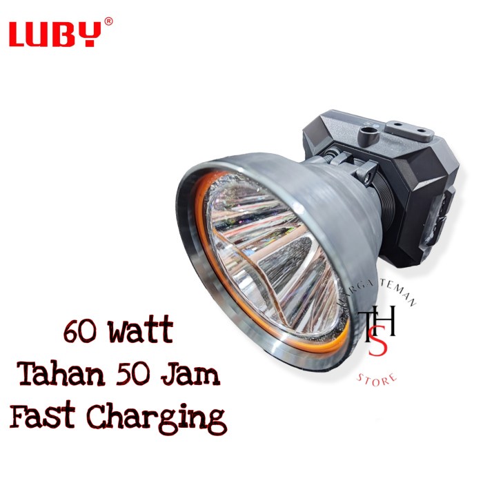 Senter Kepala Luby 60 Watt Almunium Reflektor 2903 / L2903/ L-2903