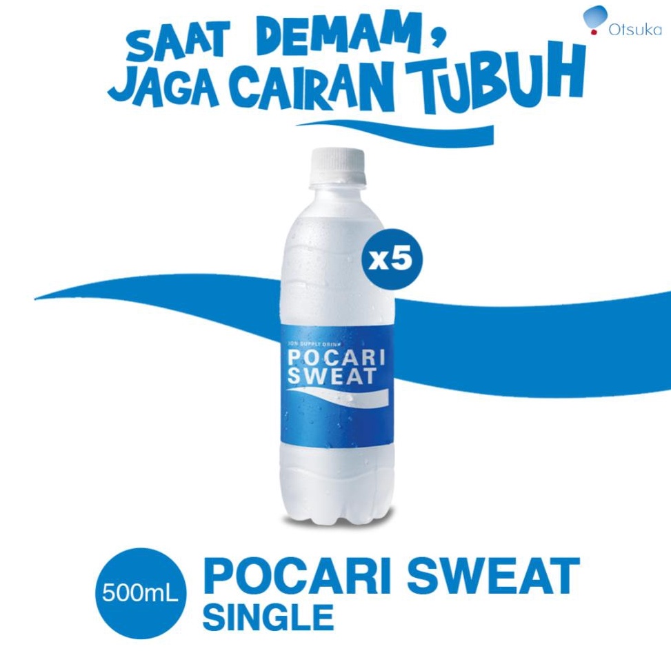 

HARGA SPESIAL Pocari Sweat 500 ml x 5 Pcs