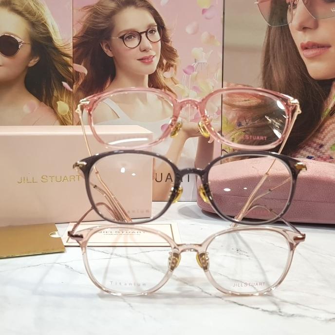 Terbaru Frame Kacamata Original Jill Stuart Melanie Js60191 Titanium