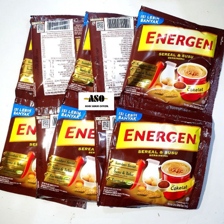 

PROMO HARI INI ENERGEN COKLAT 32g RENCENG KEMASAN BARU ISI LEBIH BANYAK ( ISI 10 )