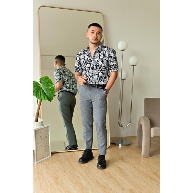 Discount Broodis Kemeja Batik Pria Lengan Pendek Persian