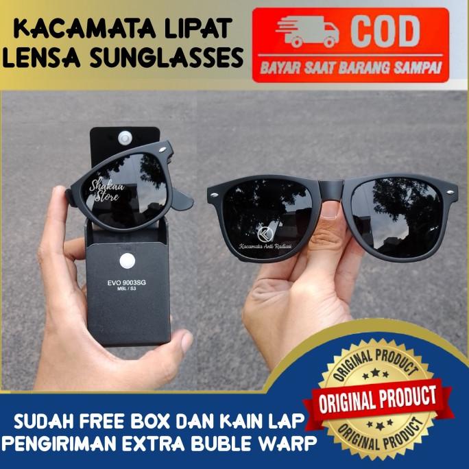 Terbaru Kacamata Minus Hitam Permanen Model Lipat Kacamata Folding Minus Hitam