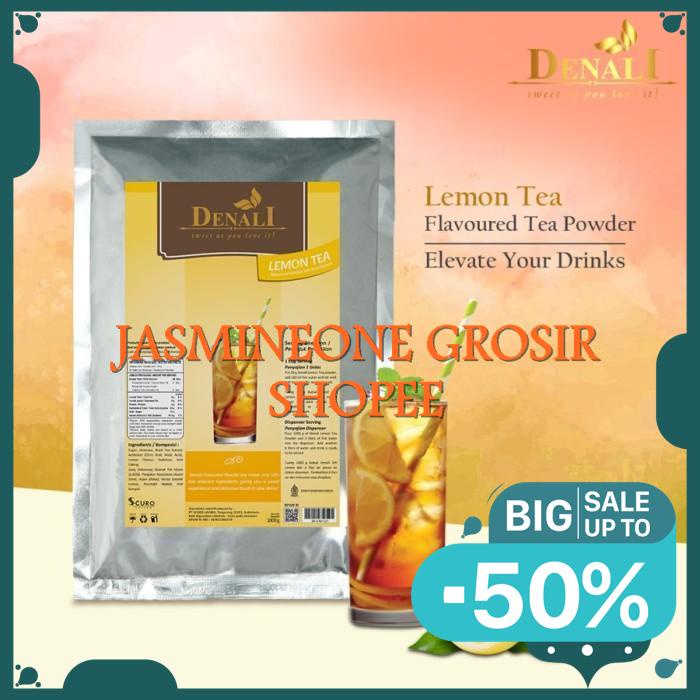 

DENALI POWDER TEA RASA PEACH - DENALI PEACH TEA POWDER 1000GR PROMO TERBARU