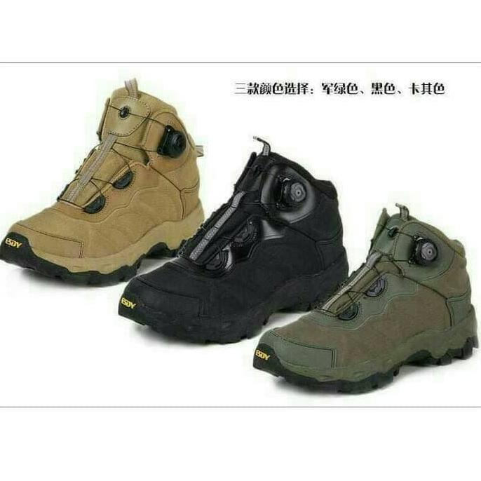 Sale Sepatu Esdy Putar Army Boots Tactical