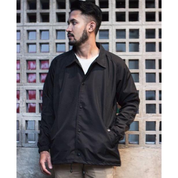 [Crh] Jaket Coach Polos -Jaket Coach Xxl Xl L -Jaket Polos -Jaket Coach Pria - Jaket Jumbo Cod