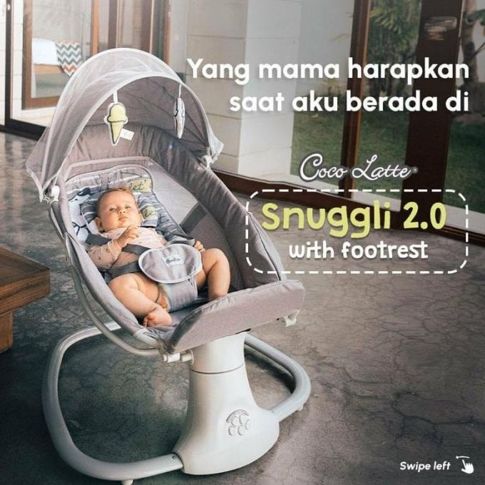 Cocolatte Snuggli Swing / Ayunan Bayi Rocker Bouncer