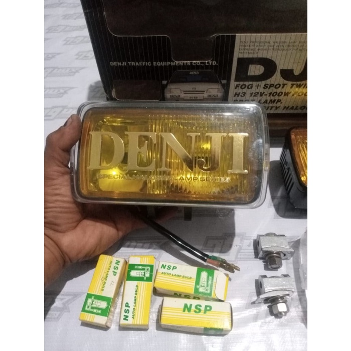Fog lamp lampu sorot tembak rally denji DJ 22