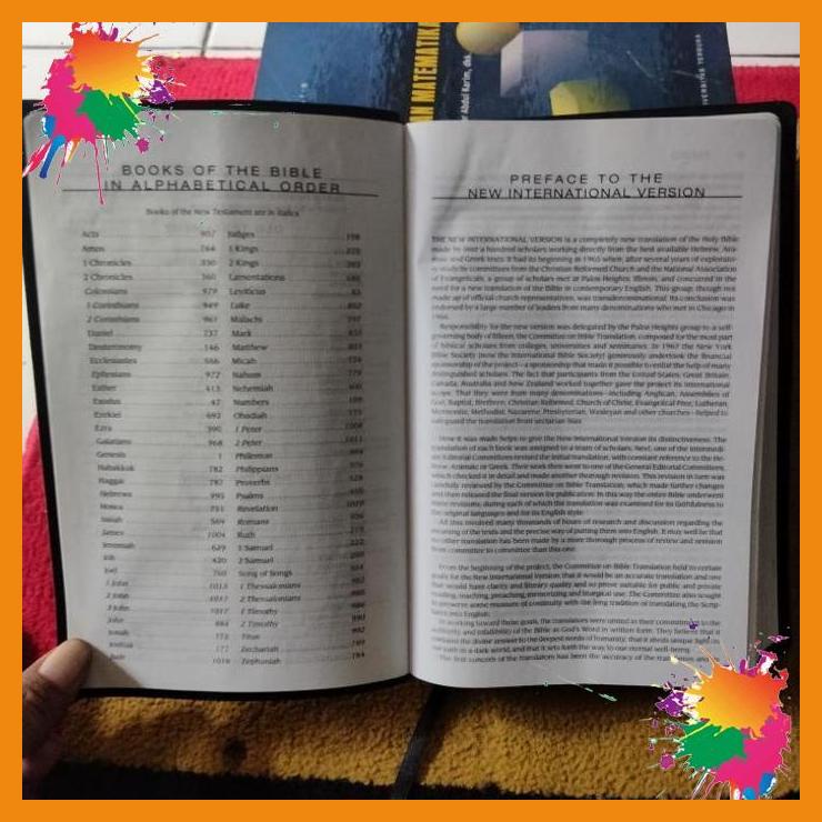 

buku ori holy bible new international version. [nrb]