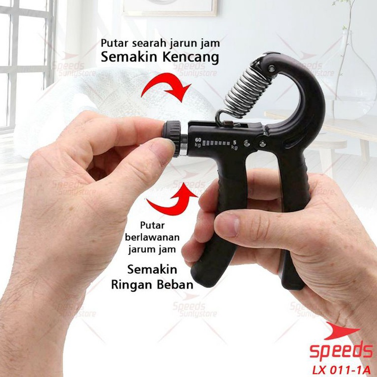 [DAL37] Hand grip latih otot tangan dan latihan lengan tangan portable handgrip 7059
