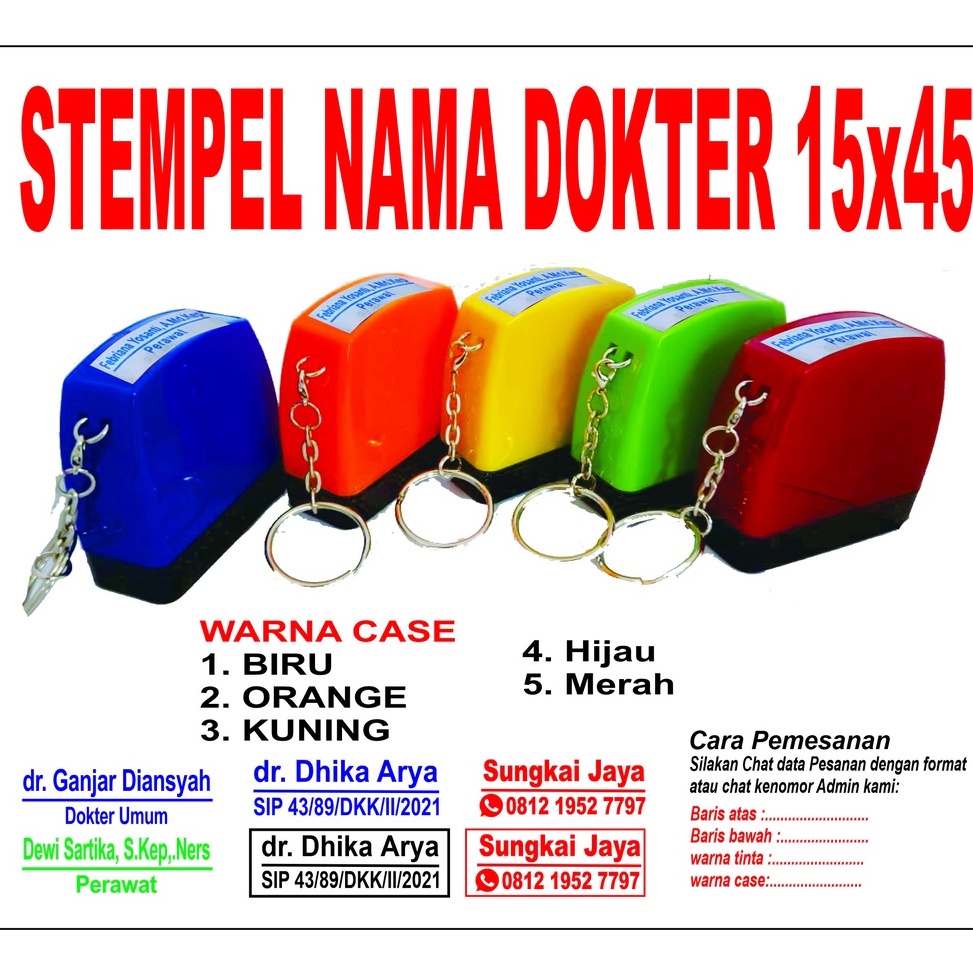 

Discount Today stempel nama dan jabatan uk45x15