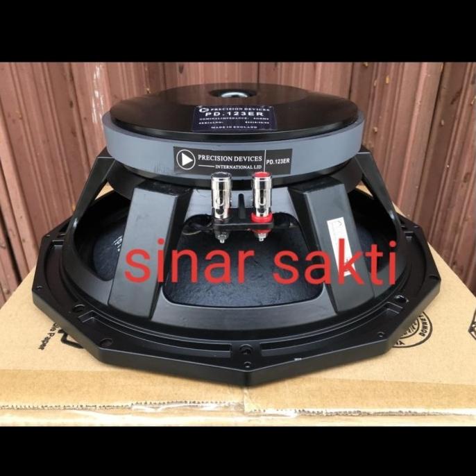 KOMPONEN SPEAKER PD123ER/PD 123ER 12 INCH PRECESION DEVICES
