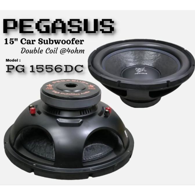 Speaker Subwoofer 15 inch pegasus 850 watt double coil