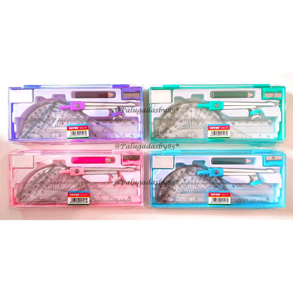 

12.12 SALE Jangka Set JOYKO MS-87 / Math Set JOYKO ( 1 Set)