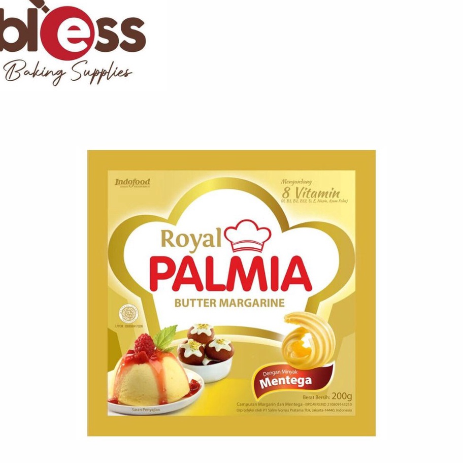 

☈➸❋✦ ROYAL PALMIA BUTTER MARGARINE KEMASAN 200 GR