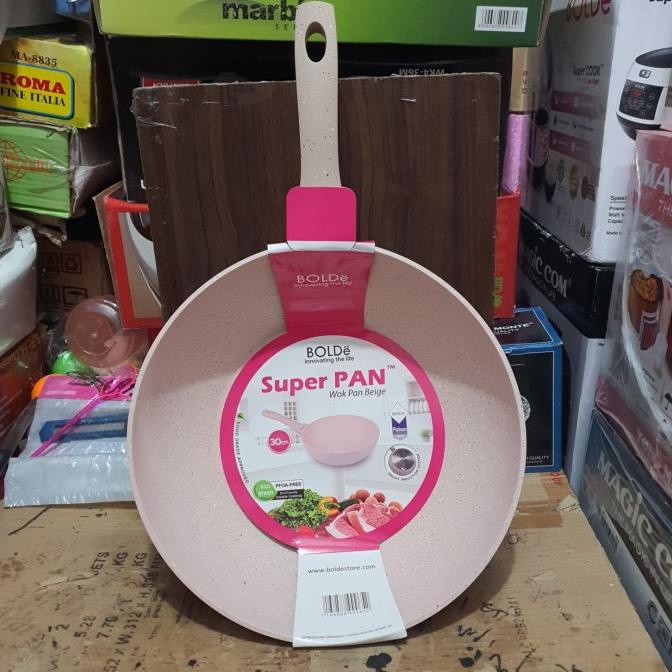 favorit] Wok pan Bolde 30cm beige