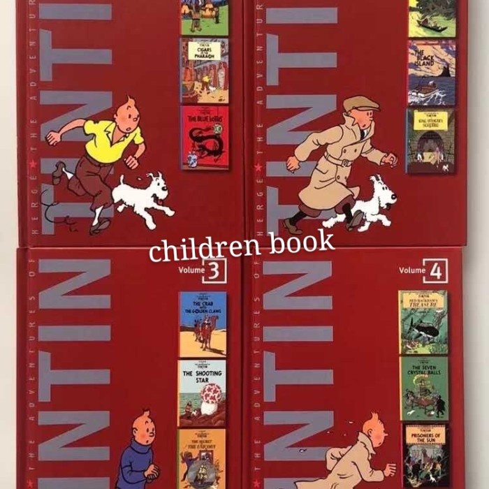 

NEW tintin 8 buku gift set