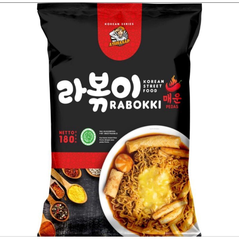 

KODE B Ashiaaap RABOKKI dan TOPOKKI instan murah