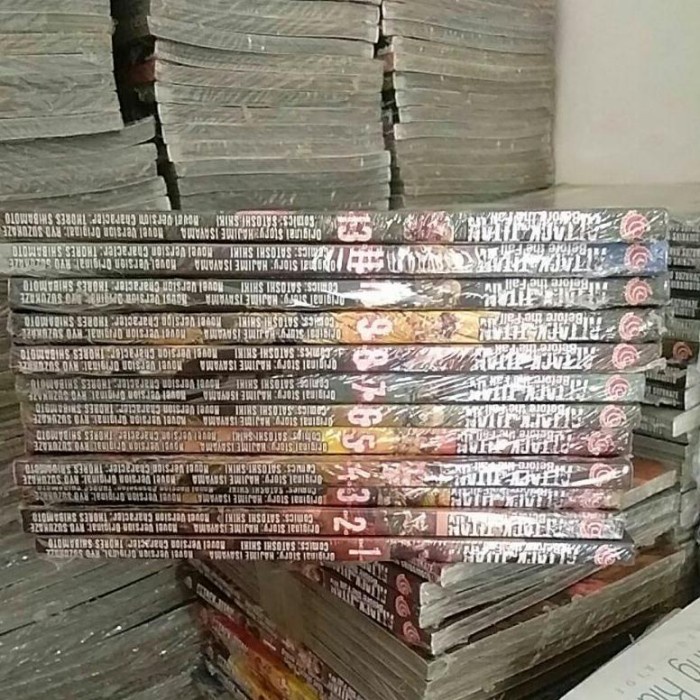 MUST HAVE KOMIK ATTACK ON TITAN BEFORE THE FALL 12 BUKU TERLARIS