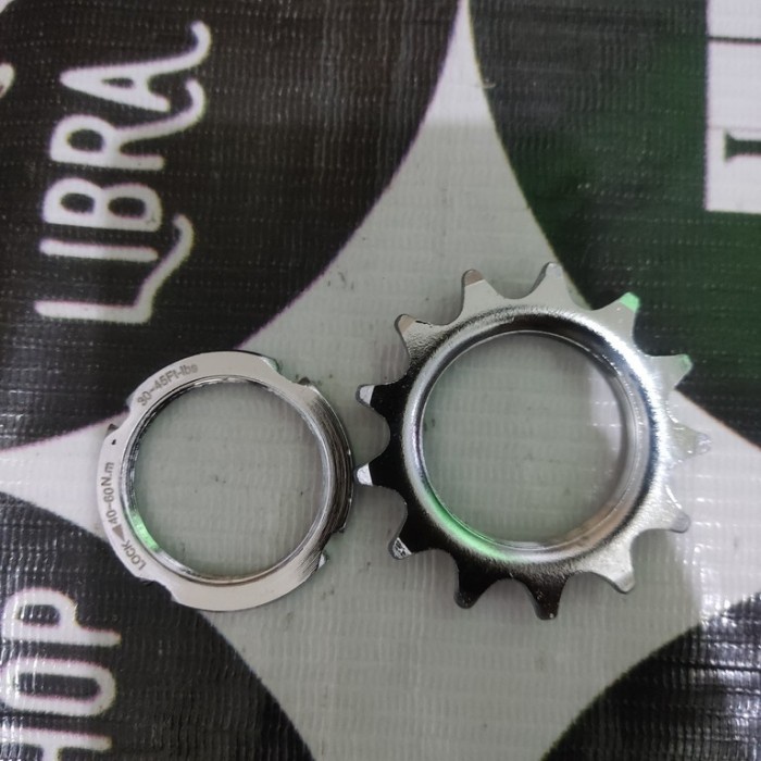 Cog Rna Basic 13T Fixie Doltrap Fixed Gear Include Lock Ring Chrome $12