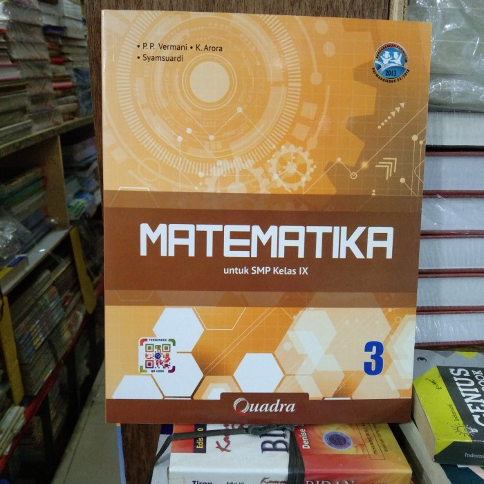 HOT SALE MATEMATIKA 3 SMP KELAS 9 QUADRA TERMURAH