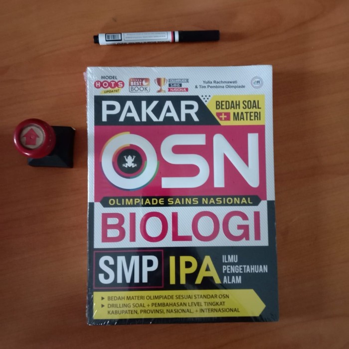 DISKON SPESIAL BUKU OSN BIOLOGI : PAKAR OSN BIOLOGI SMP IPA TERBARU