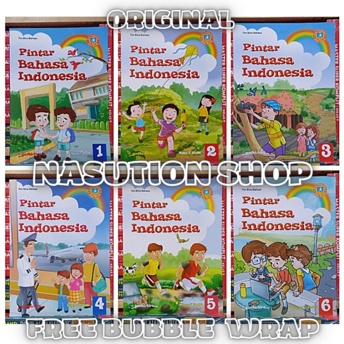 

NEW Buku Pintar Bahasa Indonesia Kelas 1 2 3 4 5 6 SD Yudhistira Original