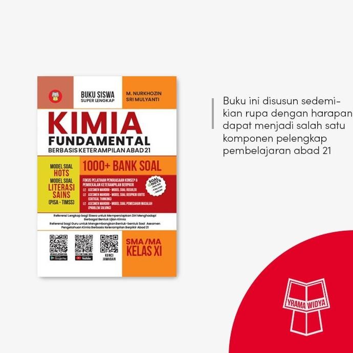 PROMO YRAMA WIDYA - KIMIA FUNDAMENTAL SMA/MA KELAS 11 TERLARIS