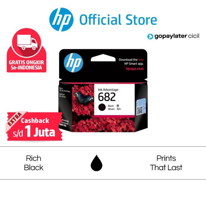 

TINTA PRINTER HP ORIGINAL 682 HITAM BLACK CARTRIDGE COMBO 2 PACK WARNA