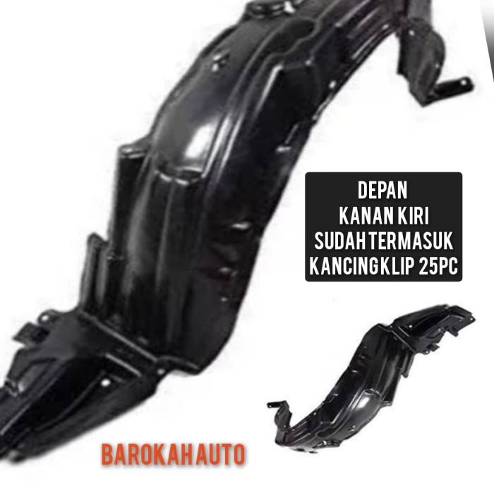 Vios List Spakbor Liner Fender Mobil Vios 2007 Sampai 2012 Gen 2