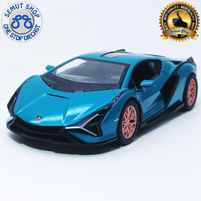 New Kinsmart Lamborghini Sian Fkp 37 Miniatur Mobil Sport Lamborghini Sian Terbaik