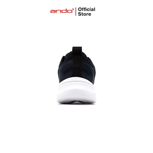 Ando Official Sepatu Sneakers Arpenas Pria Dewasa - Navy/Putih