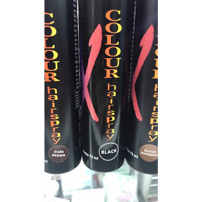 X-pert Colour Hairspray Brown Saga 75ml