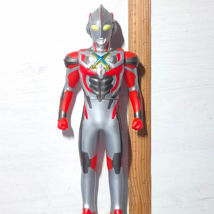 bandai ultraman x ultra big vinyl 24 cm sofubi action figure original jatimulyan.seller